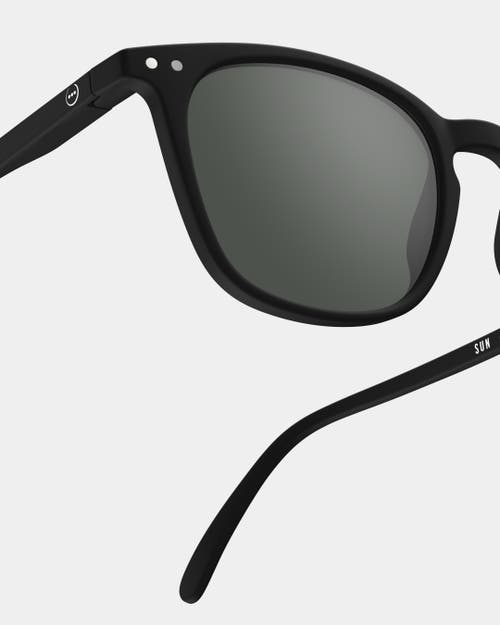 Izipizi #e 49mm Trapeze Reading Sunglasses In Black
