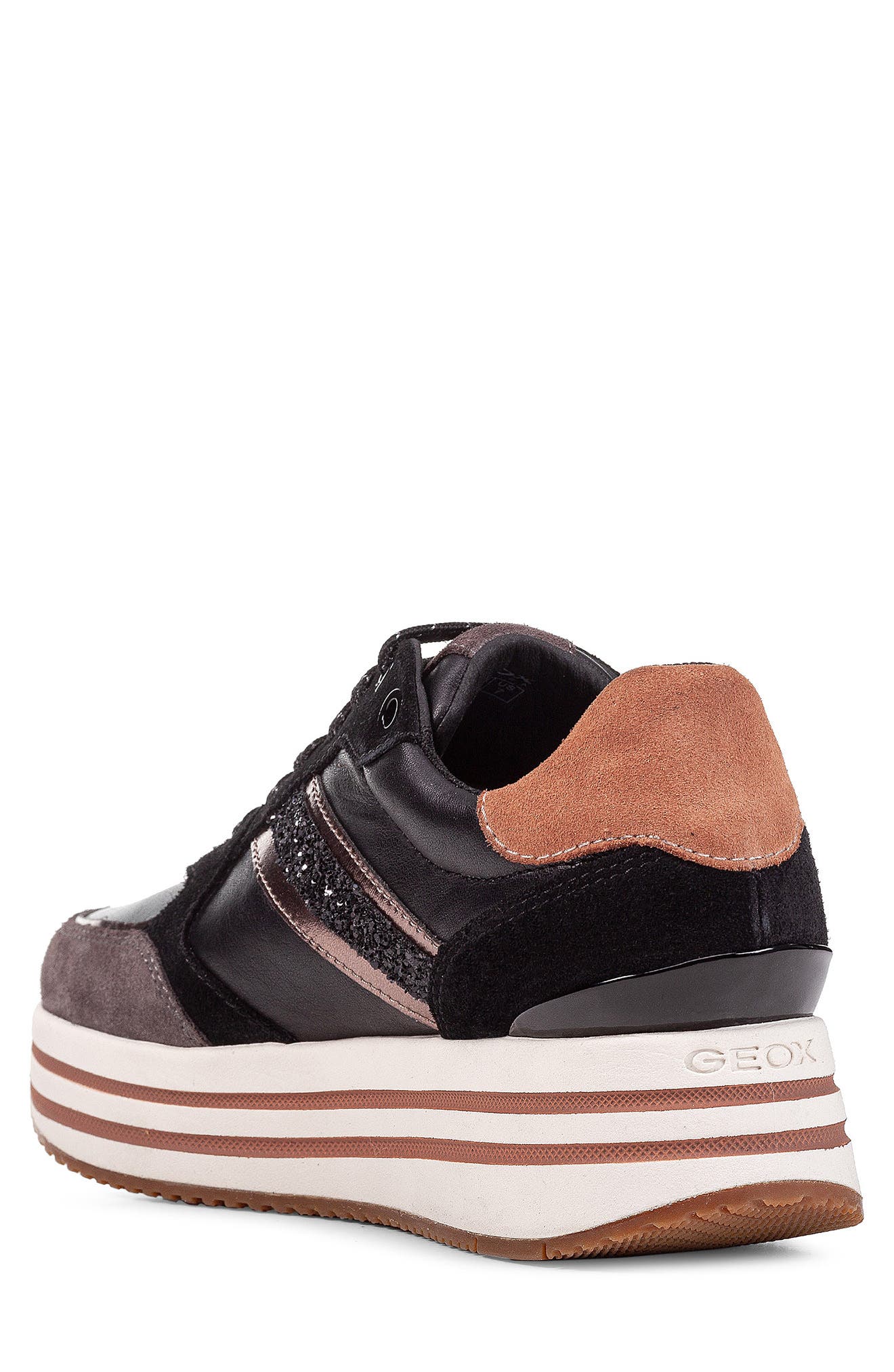 Geox Kency Platform Sneaker, Alternate, color, 