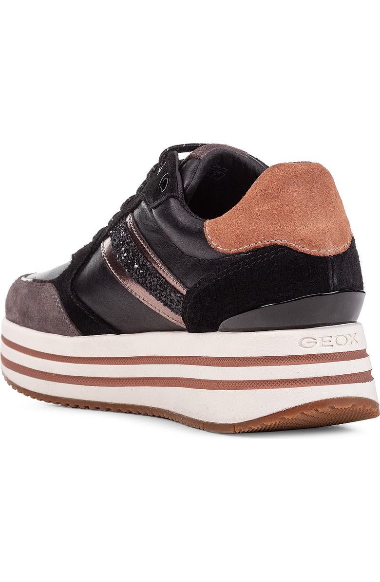 Geox Kency Platform Sneaker, Alternate, color,