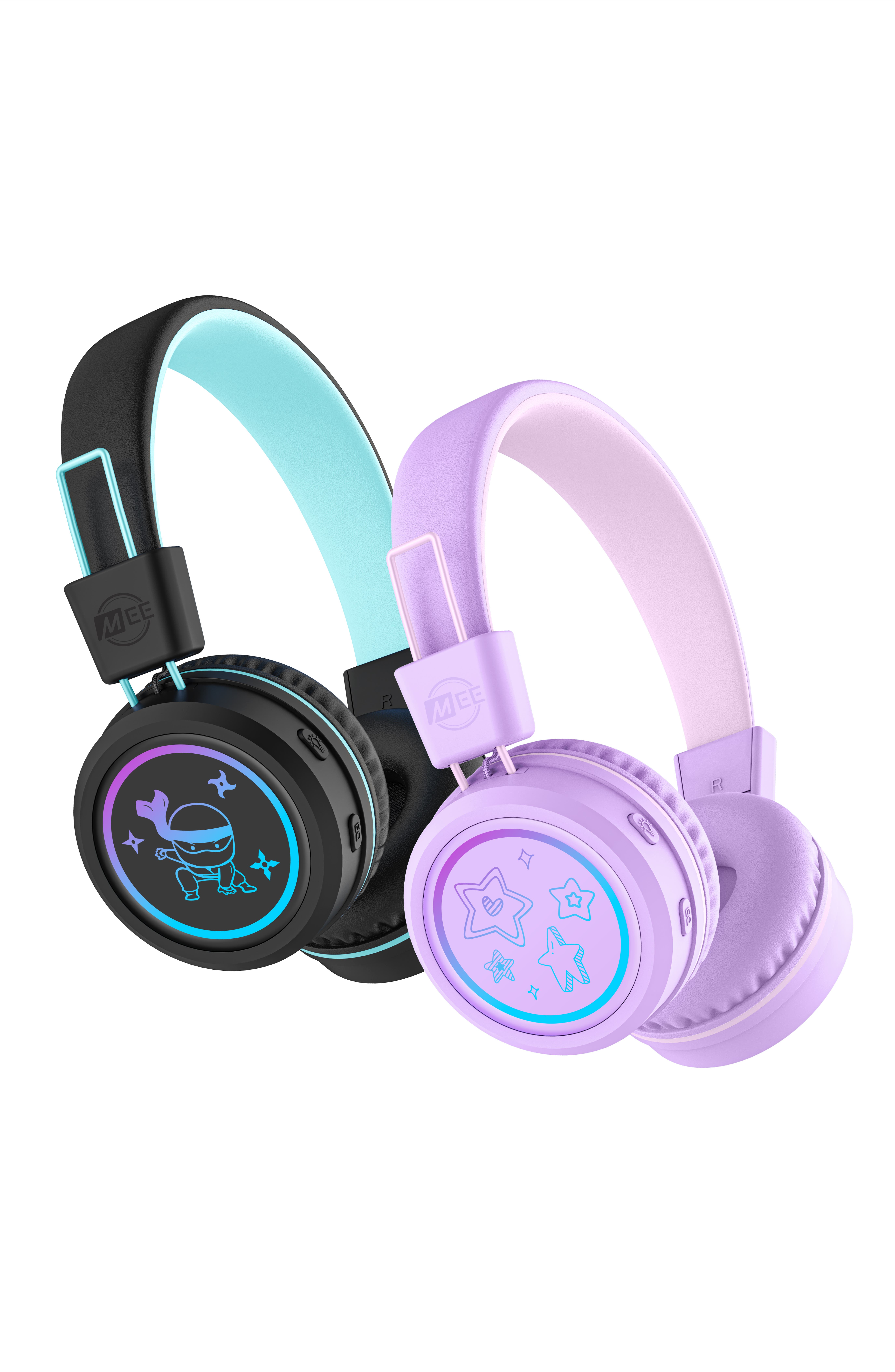 Black/Lavender