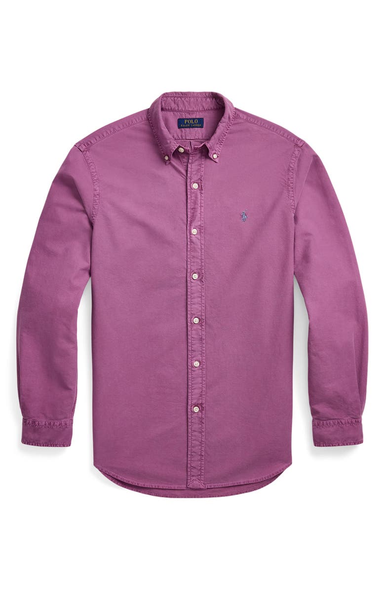 Polo Ralph Lauren Classic Fit Cotton Oxford Button-Down Shirt, Alternate, color, 