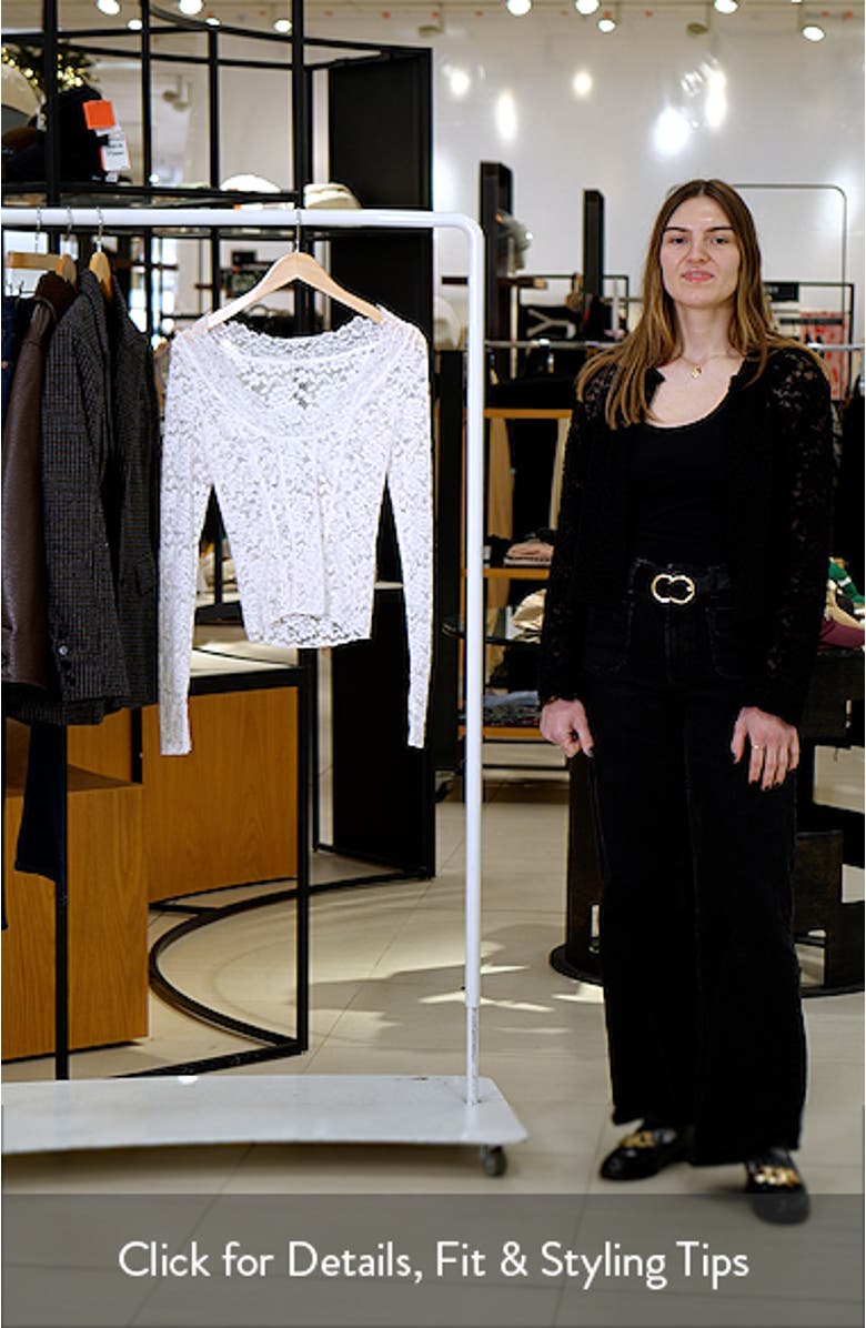 All Night Long Lace Top, sales video thumbnail