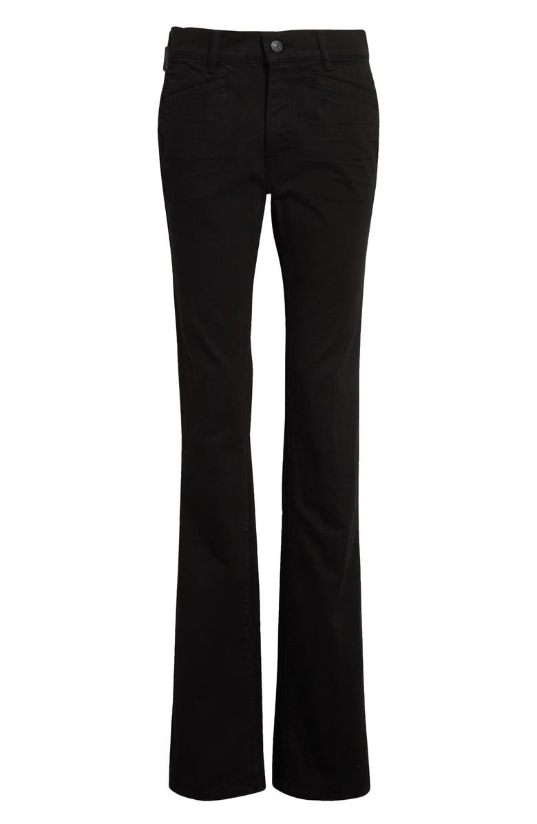 TOM FORD Cotton Stretch Twill Flare Leg Pants, Alternate, color, 