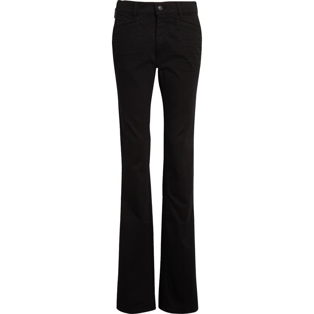 Tom Ford Black Flare Cotton Jeans In Lb999 Black