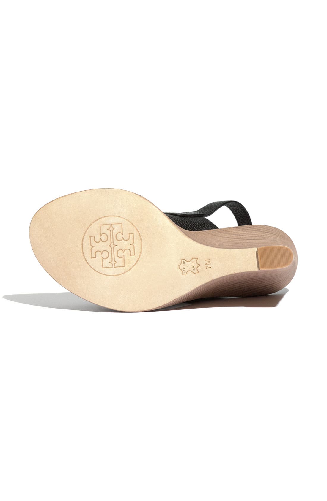 Tory Burch 'Amanda' High Wedge Sandal, Alternate, color, 