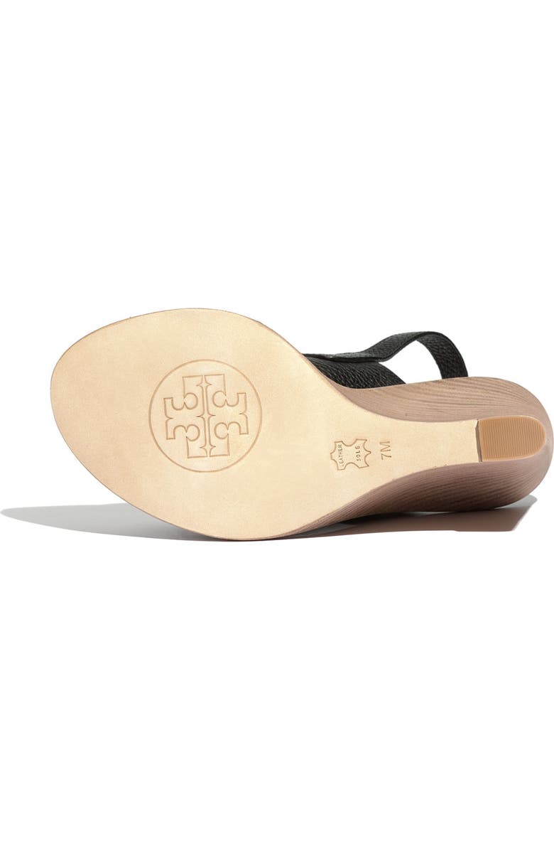 Tory Burch 'Amanda' High Wedge Sandal, Alternate, color,
