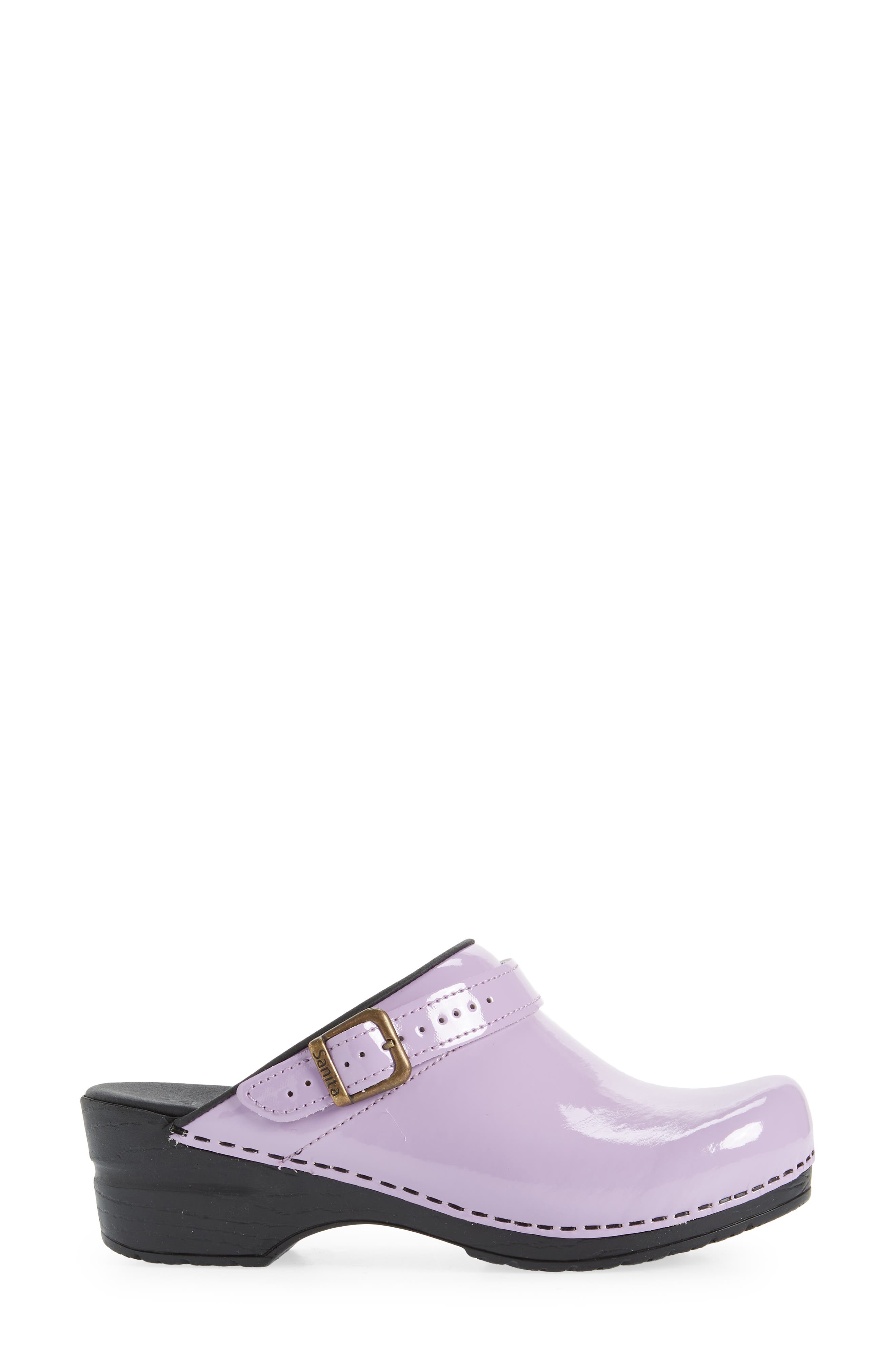 Estelle Polka Dot Clog, Alternate, color, 032 LILAC