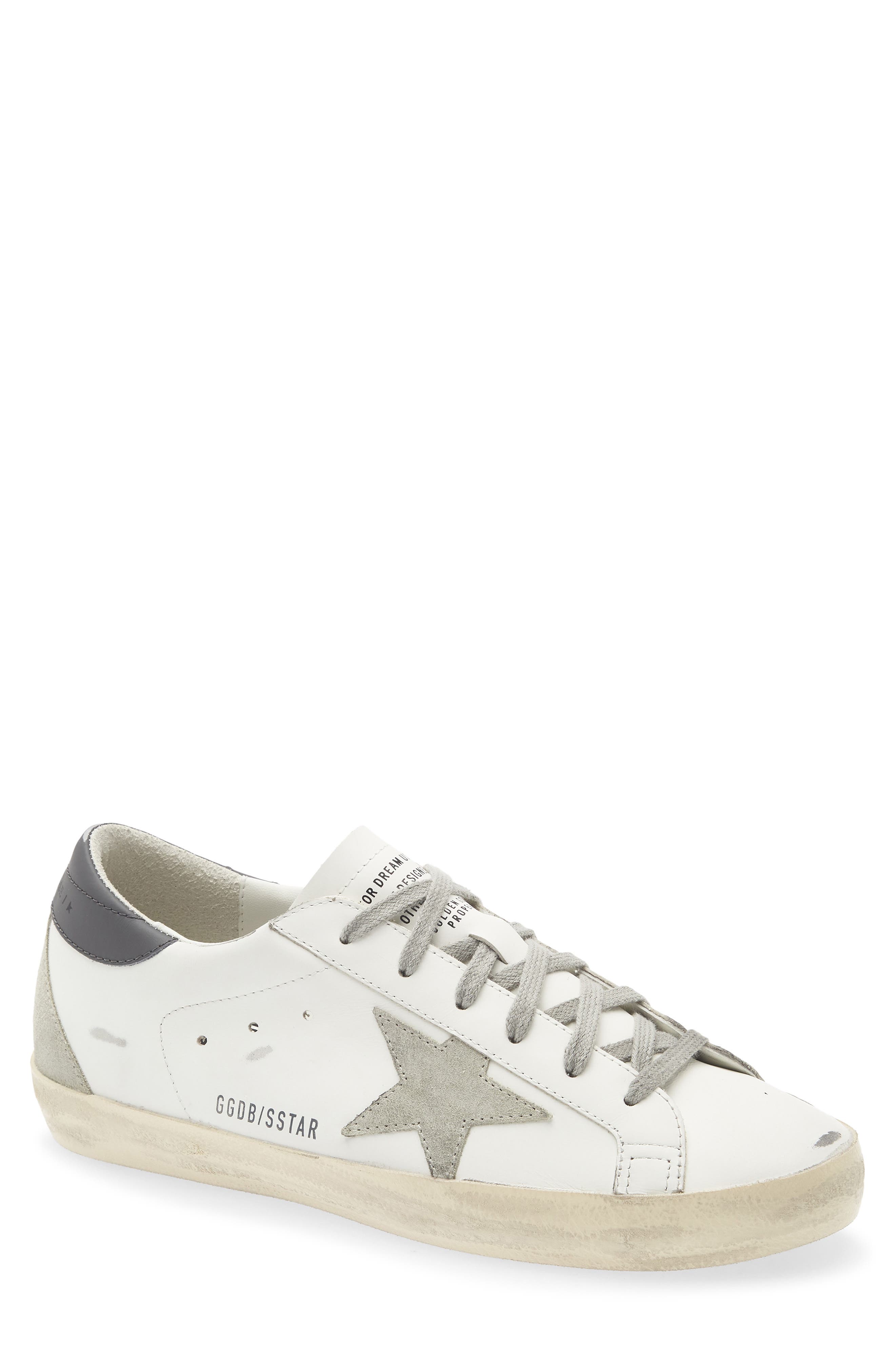 Super-Star Low Top Sneaker, Main, color, WHITE/ ICE/ DARK GRAY