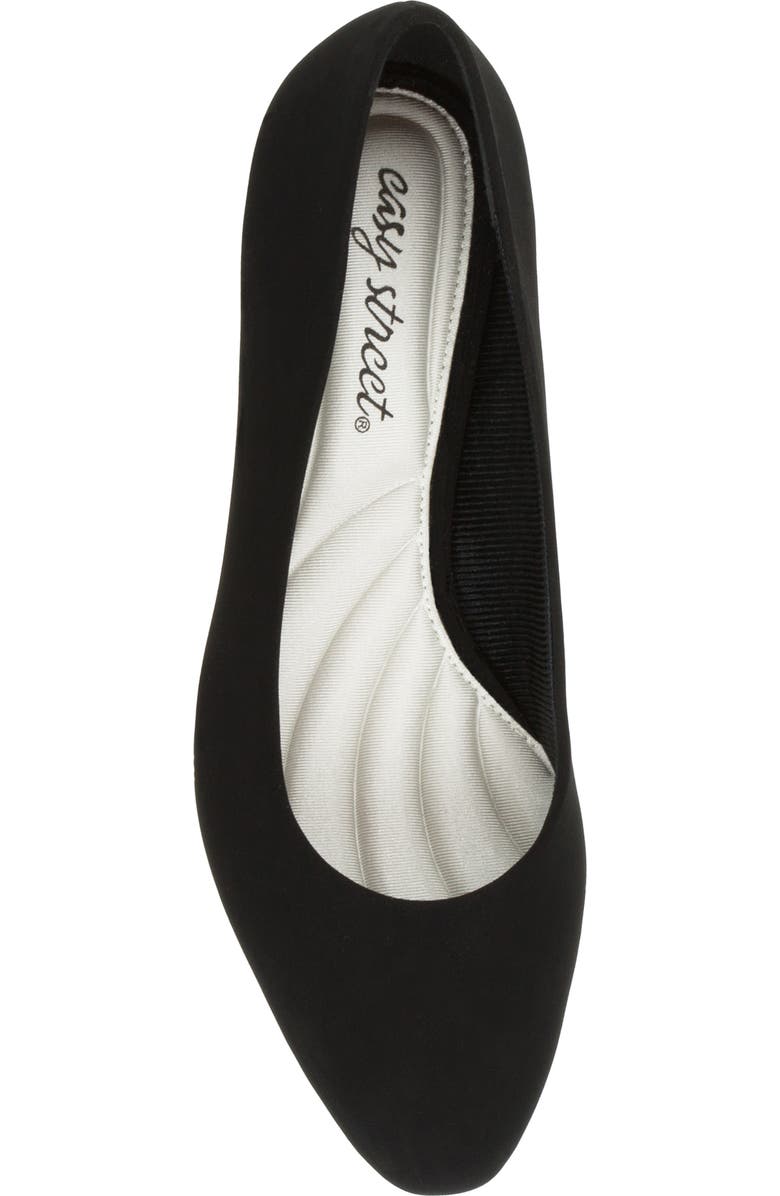 EASY STREET Prim Block Heel Pump, Alternate, color, Black Lamy