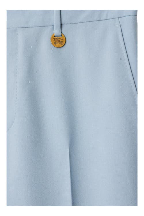 Burberry Wool Tailored Trousers In Gale