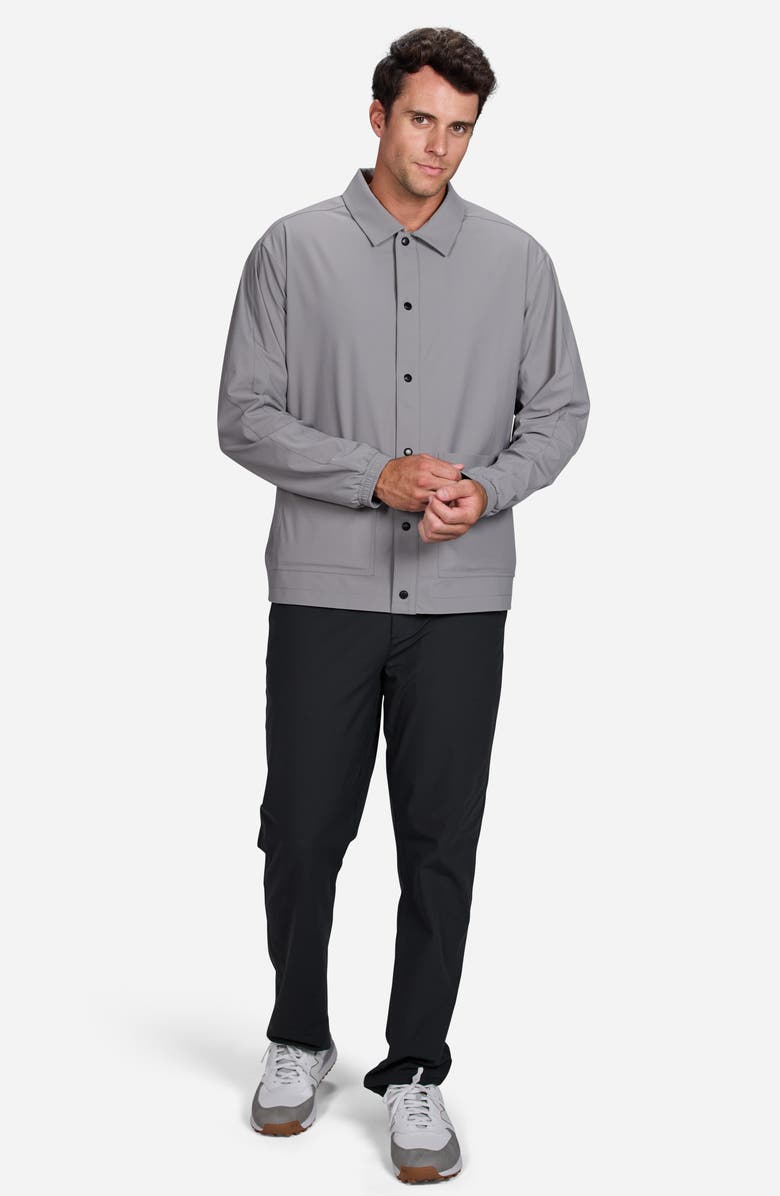 Bad Birdie Coach Jacket, Alternate, color, Smoke