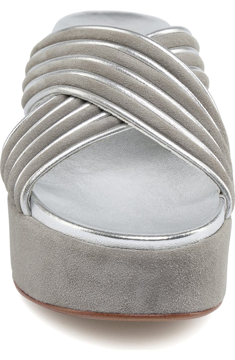 JSlides Quiana Platform Sandal, Alternate, color, Grey