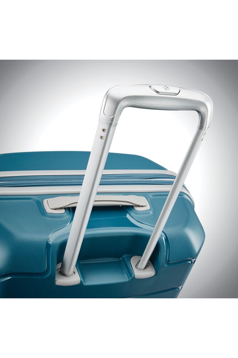 Freeform Hardside Expandable 28" Large Checked Spinner Luggage, Alternate, color, Dark Teal