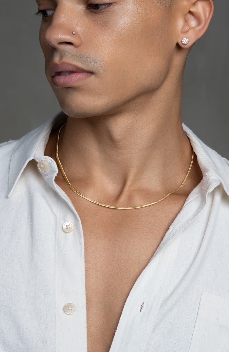 Bony Levy 14K Gold Curb Chain Necklace, Alternate, color, 14K Yellow Gold