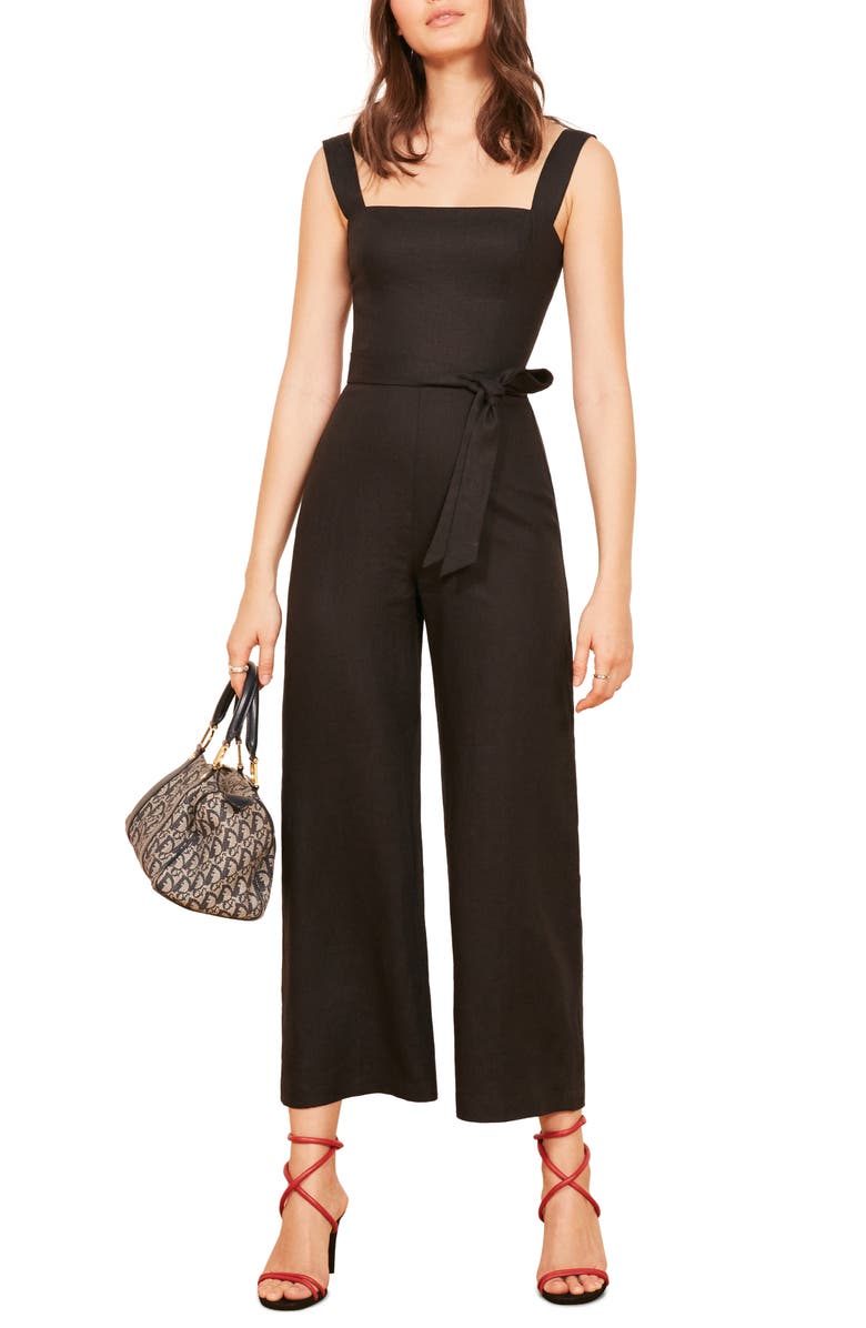 Reformation Birch Jumpsuit, Main, color, 