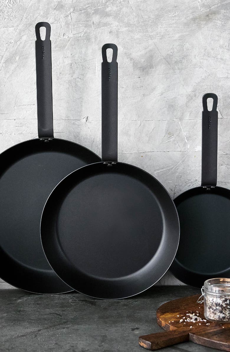 GreenPan Bobby Flay by GreenPan 10-Inch Carbon Steel Frypan, Alternate, color, Black