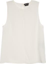 TOM FORD Silk Crêpe de Chine Sleeveless Top