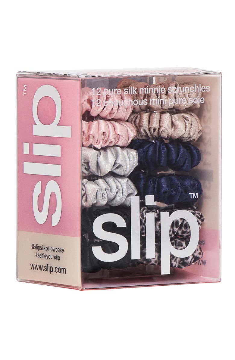 slip Minnie Set of 12 Classic Scrunchies, Alternate, color,
