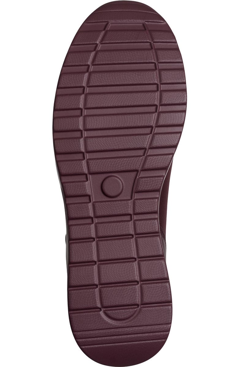 DKNY Cait Wedge Sneaker, Alternate, color, Burgundy