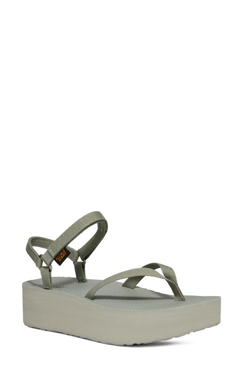 Slim Flatform Sandal (Women)
