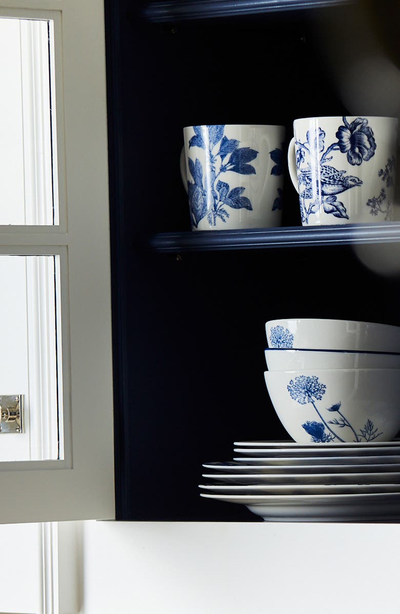 Caskata Summer Blues Cereal Bowl - Porcelain - Set 4, Alternate, color, Blue