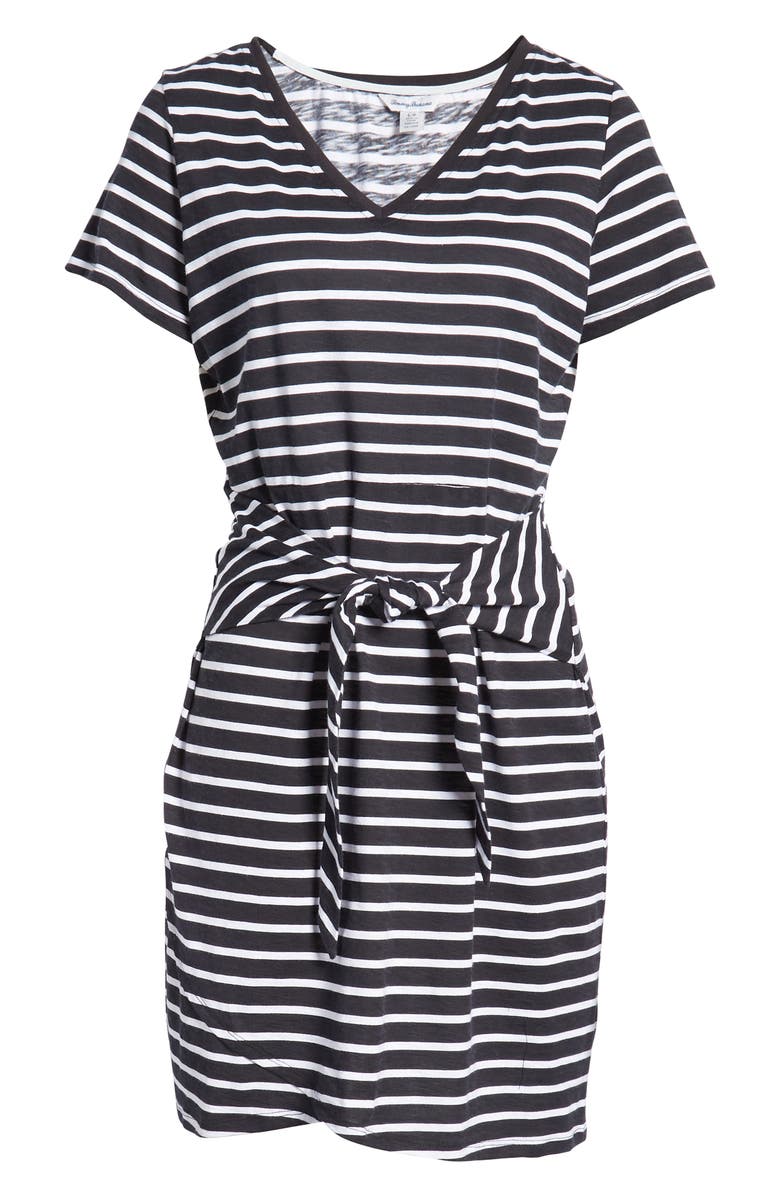 Tommy Bahama Sonoran Stripe Tie Waist Dress, Alternate, color,