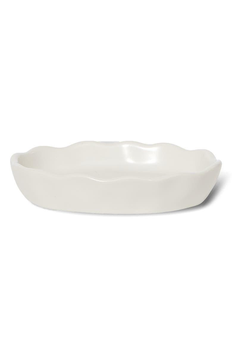 ROSELLI TRADING COMPANY Porcelain Soap Dish, Main, color, 