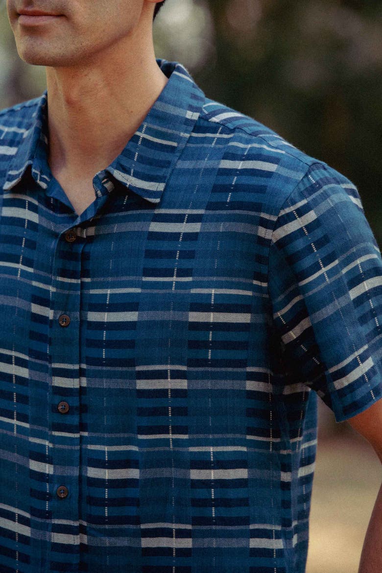Emerson Slim Shirt, Alternate, color, Stormcrest Stripe