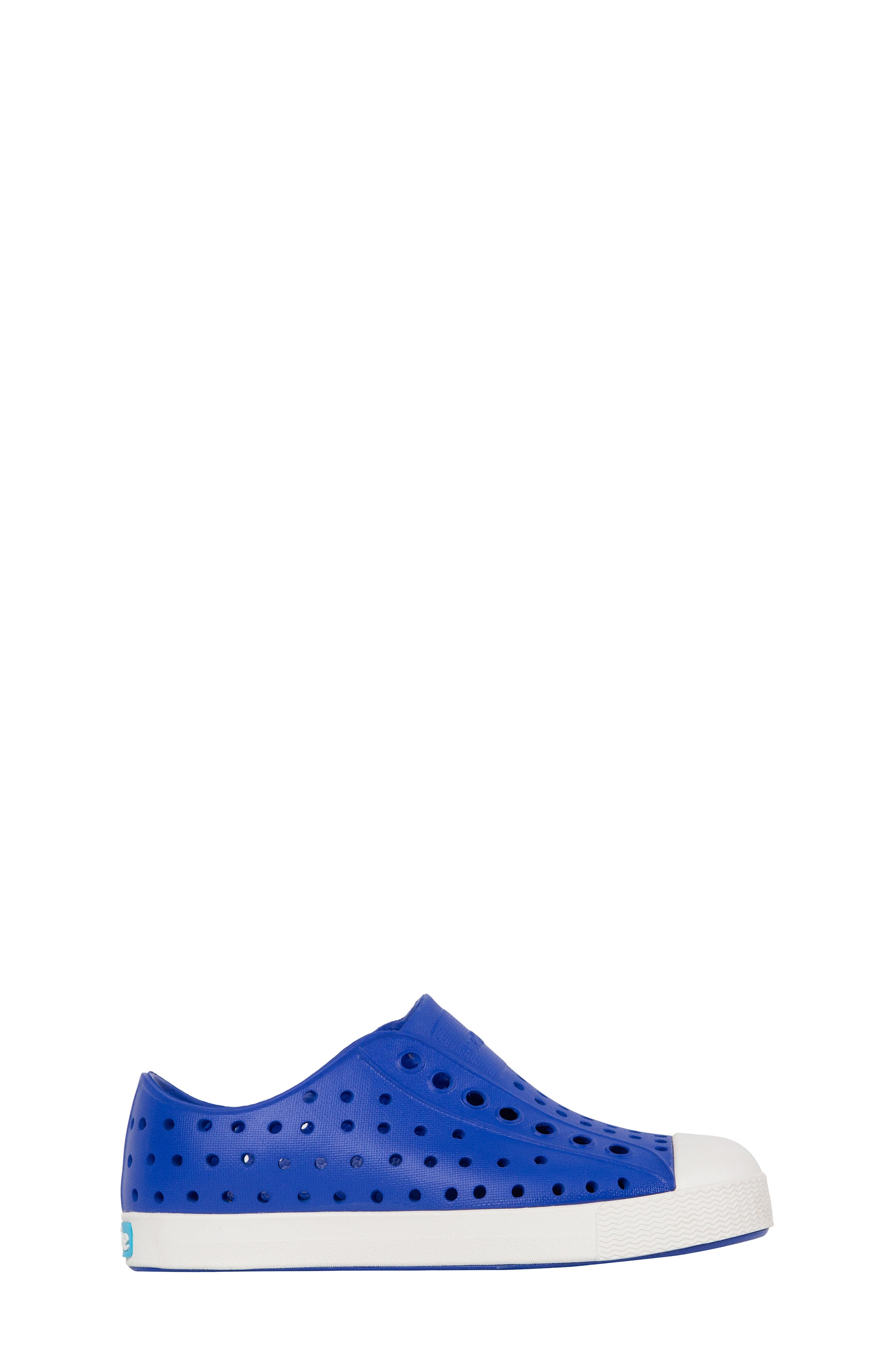 Kids' Jefferson Water Friendly Slip-On Sneaker, Alternate, color, UV BLUE/ SHELL WHITE