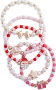 Capelli New York Kids' 5-Piece Holiday Bracelet Set