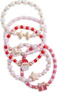 Capelli New York Kids' 5-Piece Holiday Bracelet Set