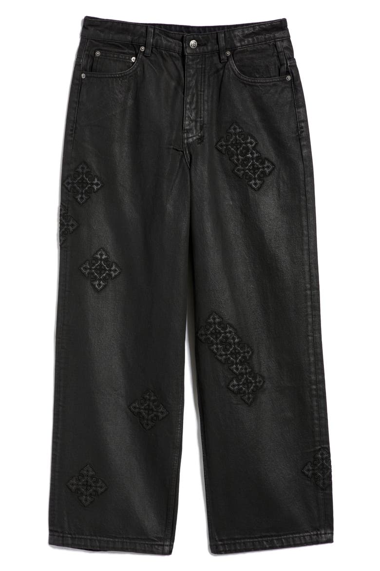 Maxx Backstage Stardom Jeans, Alternate, color, BLACK