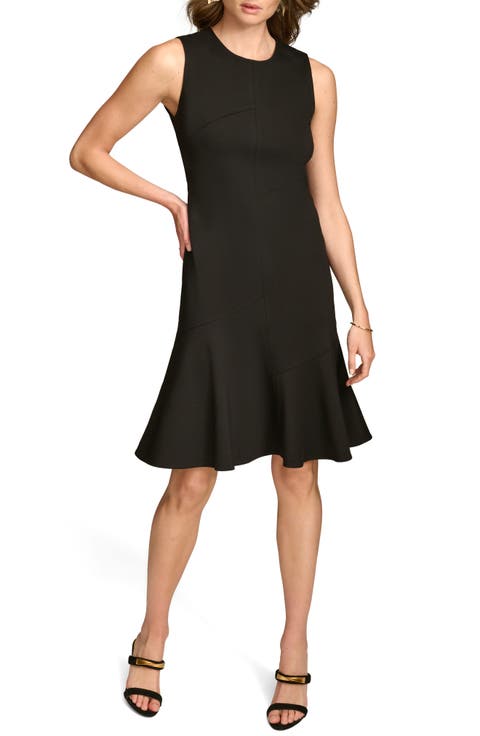 Sleeveless Ruffle Hem Dress