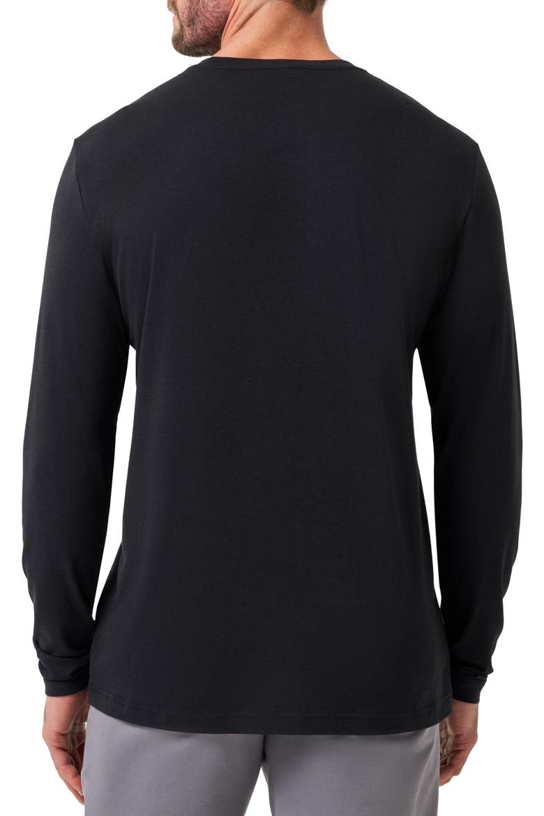 Cloud Crew Long Sleeve T-Shirt, Alternate, color, BLACK