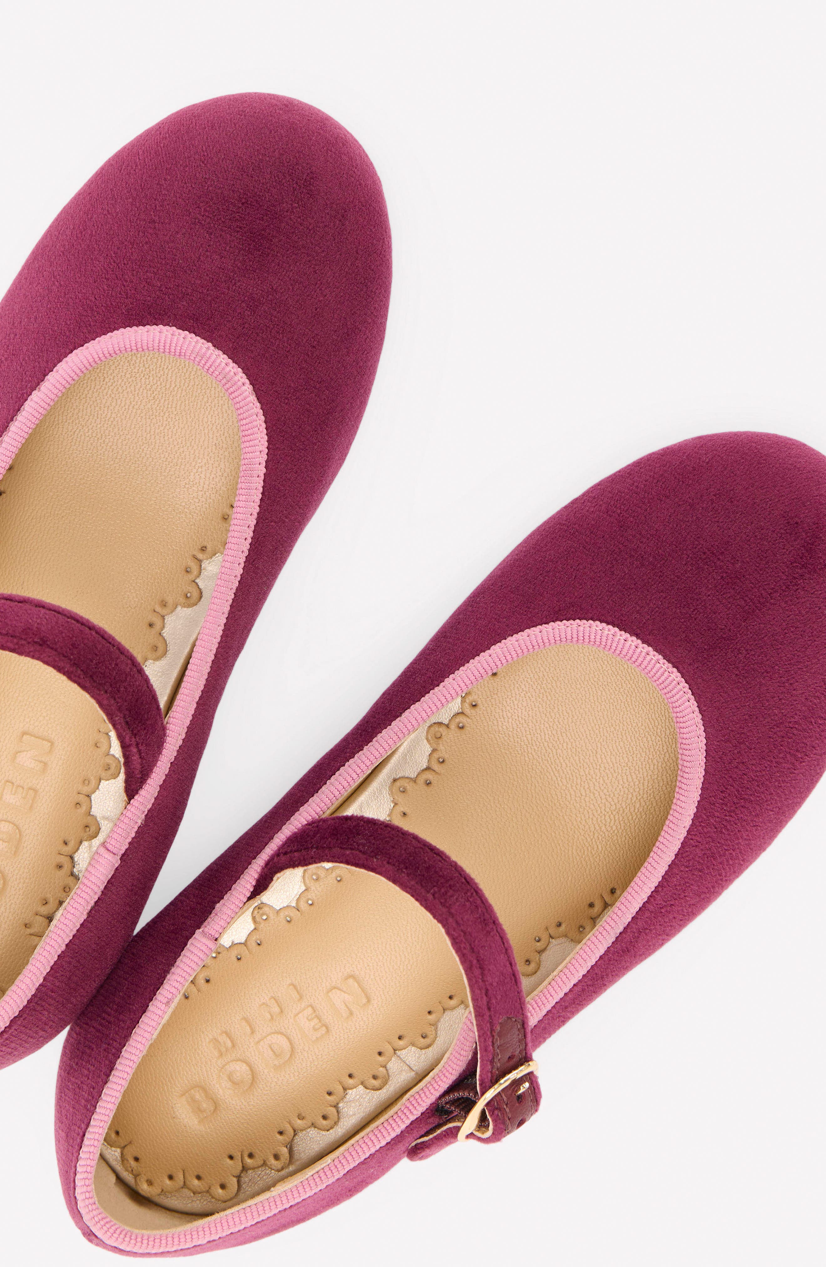 Boden Kids
 Mary Jane, Alternate, color, Deep Wisteria