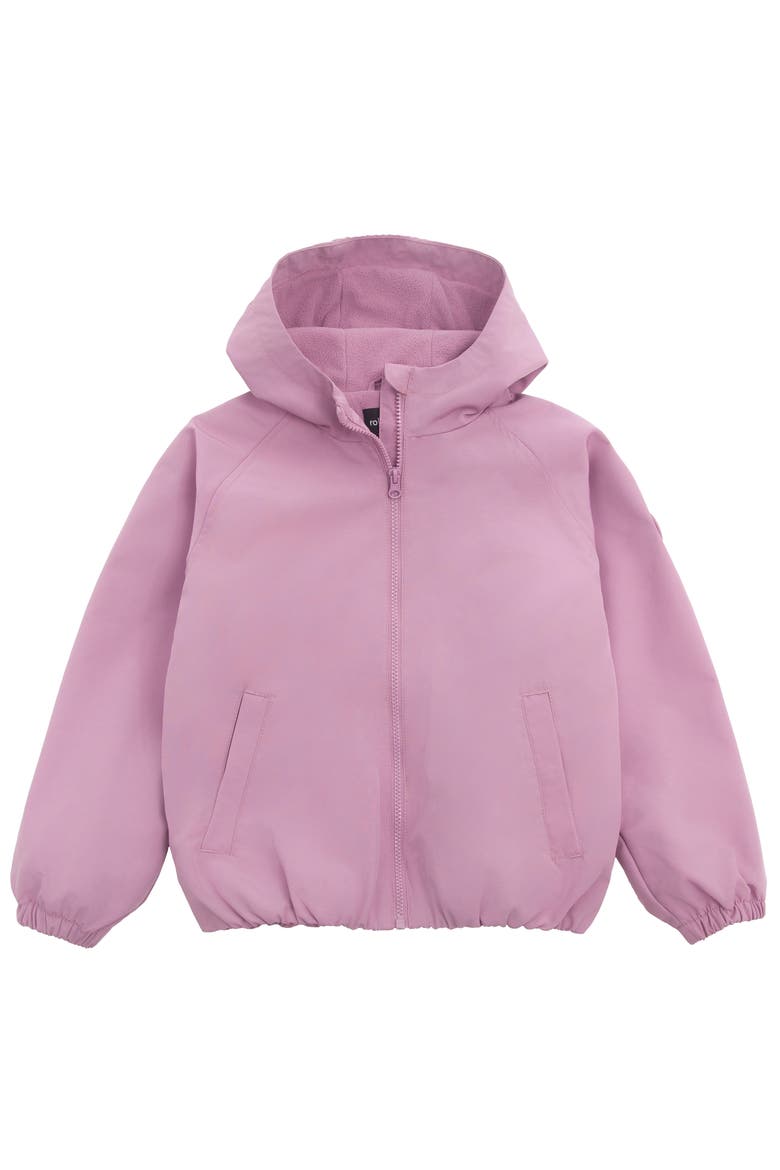 Kids' Mia Bubble Hem Fleece Lined Hooded Jacket, Alternate, color, Pink