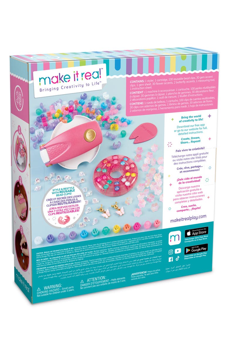 Make It Real Snap 
N Glam<sup
™</sup
 Hair Styling Set, Alternate, color, Pink Assorted/ Multi