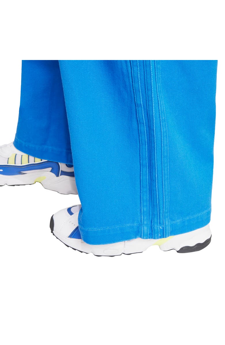 adidas x KSENIASCHNAIDER 3-Stripe Wide Leg Jeans, Alternate, color, 