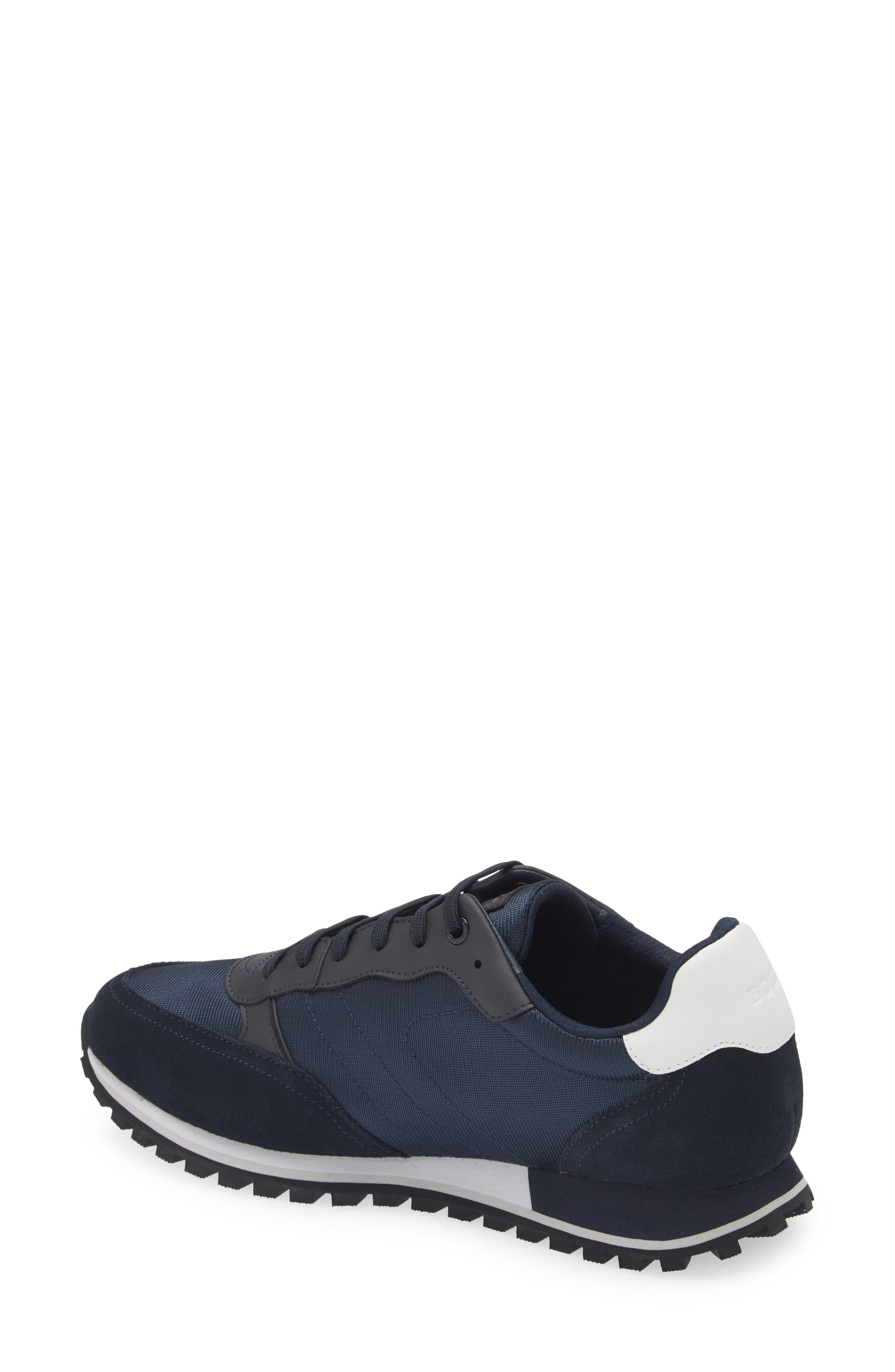 BOSS Parkour Runn NYMX Sneaker, Alternate, color, Dk Bu