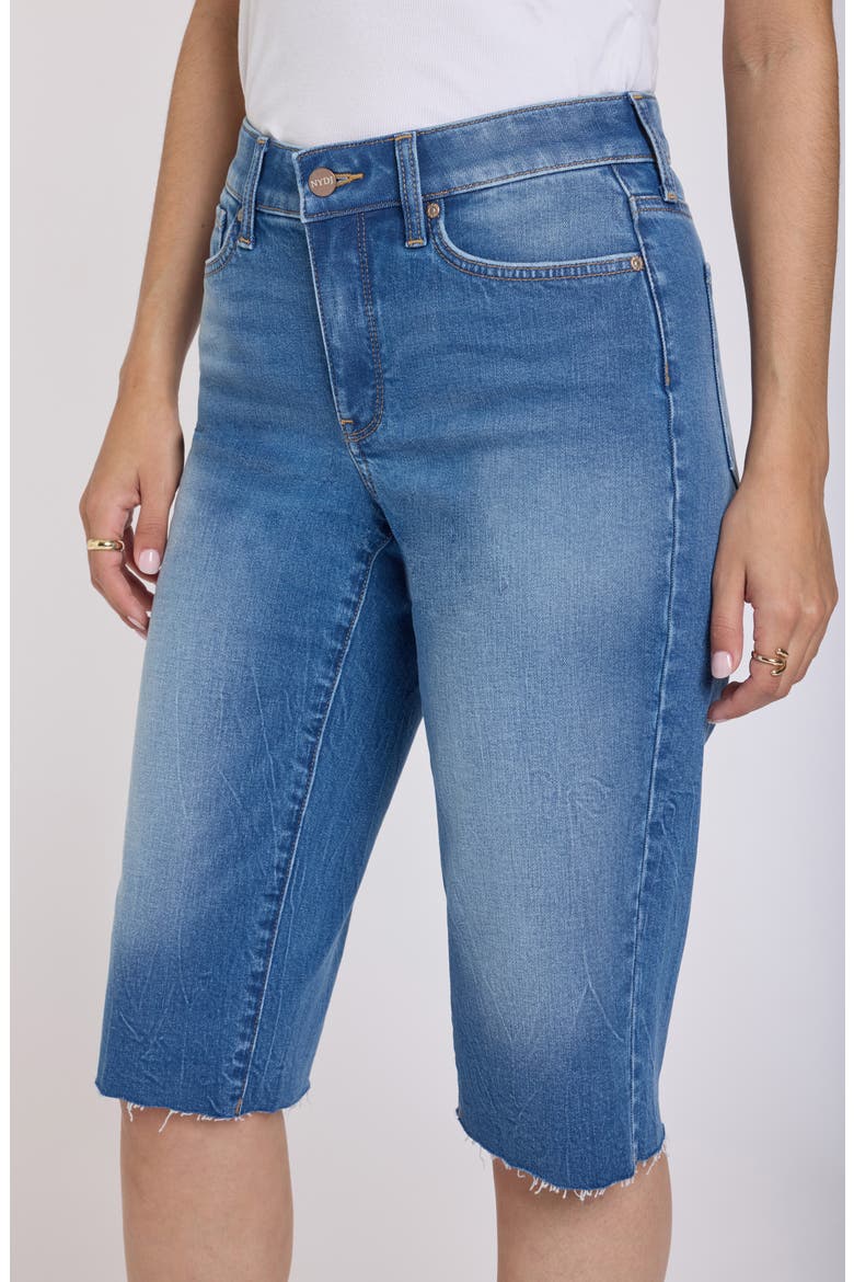 Kristie '80s Denim Bermuda Shorts, Alternate, color, PACIFICA