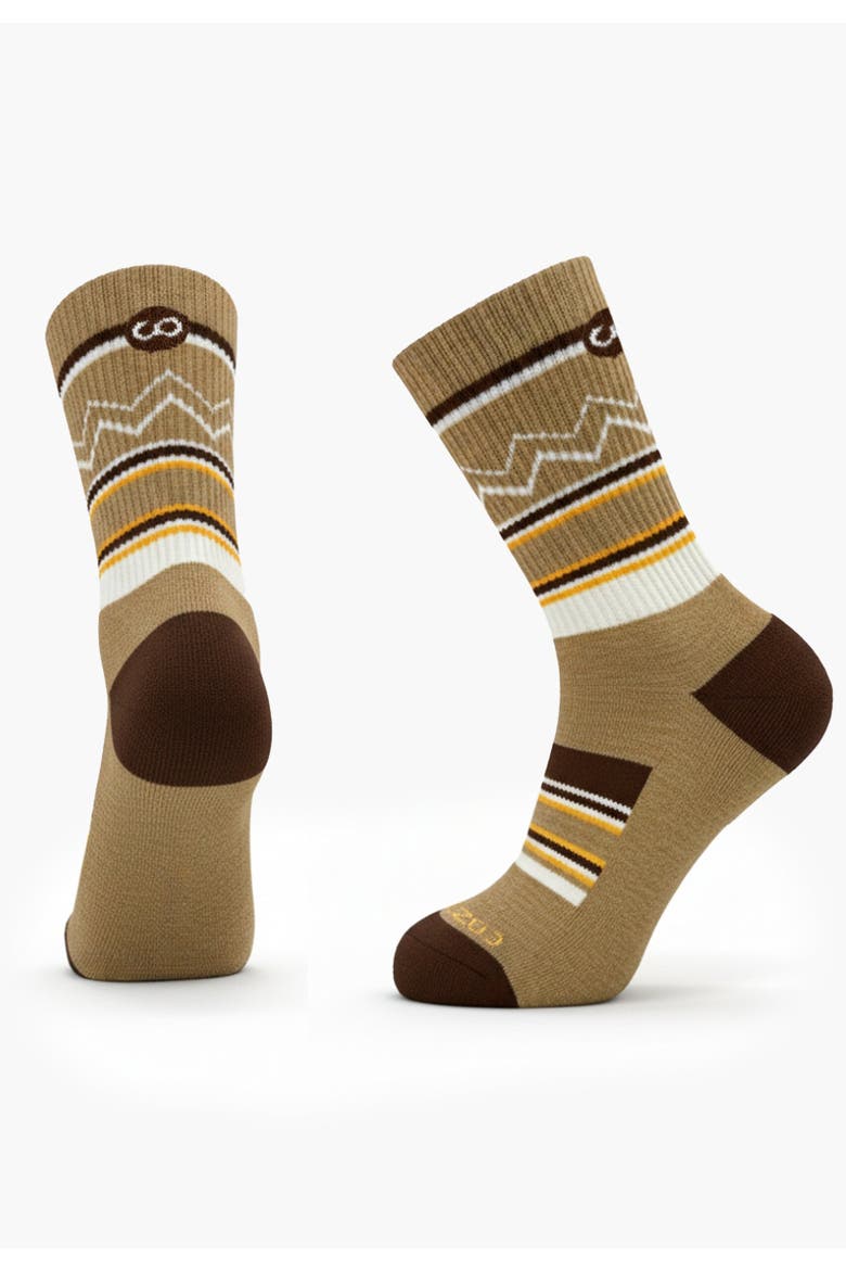 PerformaWool Midcrew All-season Hike Socks 3 Pack, Alternate, color, Gray / Brown / Blue