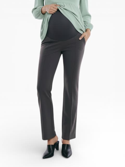 Mia Secret Fit Over the Belly Slim Straight Leg Pant