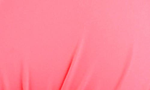 La Blanca Ig Shirred Band Twist Back Bikini Top In Coral Reef