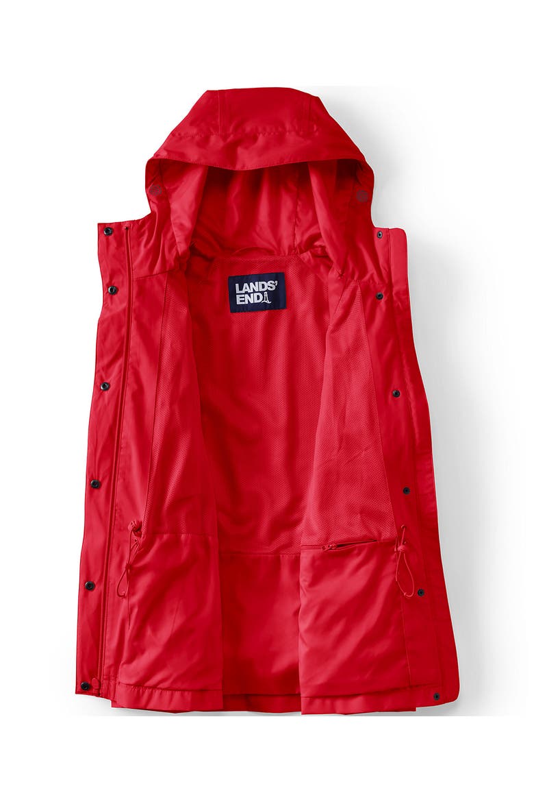Plus Size Squall Packable Rain Jacket, Alternate, color, Compass Red