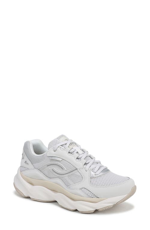 Ryka Women's Rezorb Max Classic Lace Up Walking Sneakers In Gray