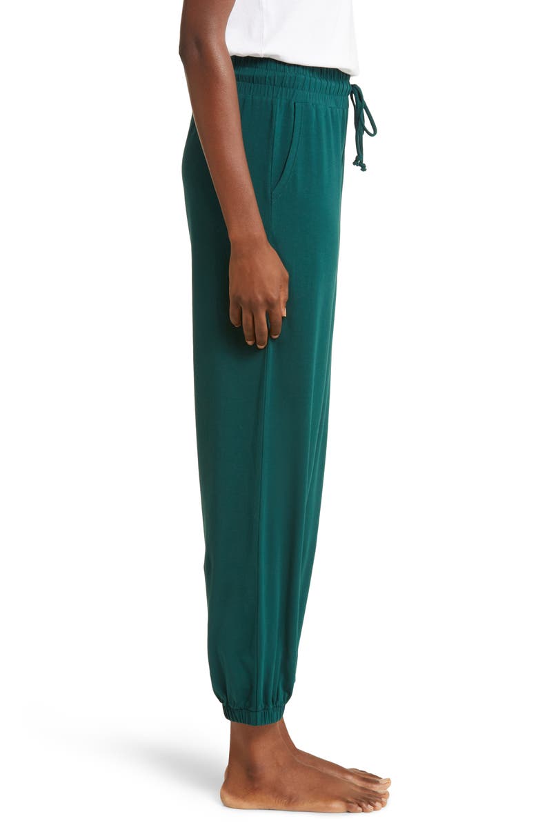 Honeydew Mantra Organic Cotton Drawstring Joggers, Alternate, color, Thyme