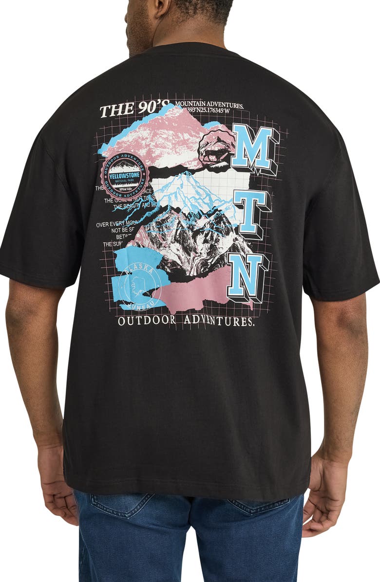 Johnny Bigg Collage Organic Cotton Graphic T-Shirt, Alternate, color, 