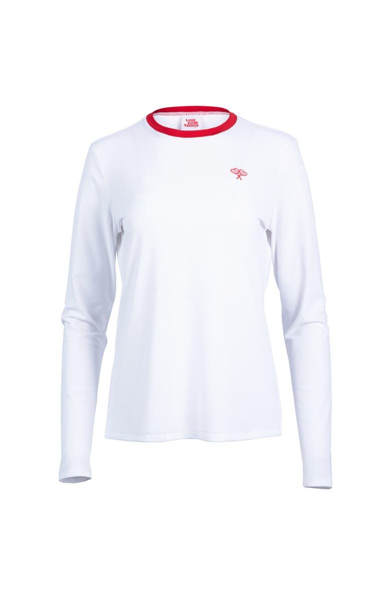 Love All Tennis Women's Reena Top in Colors, Main, color, Red