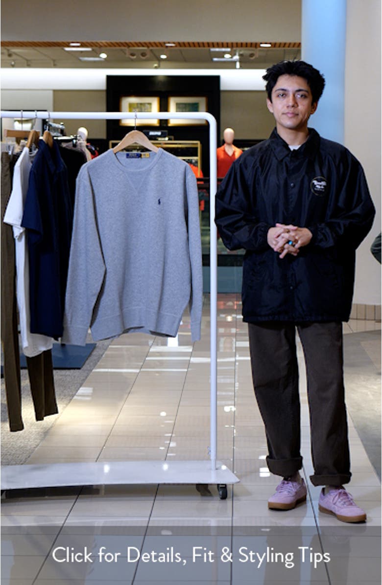 Fleece Crewneck Sweatshirt, sales video thumbnail