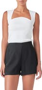 Endless Rose Sculpted Neck Knit Tank
